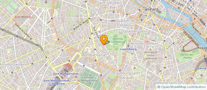 localisation de l'entreprise ECOLE SAINT-SULPICE à PARIS