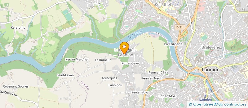localisation de l'entreprise ECOLE SAINTE MARIE MATERNELLE ET PRIMAIRE à ROSPEZ