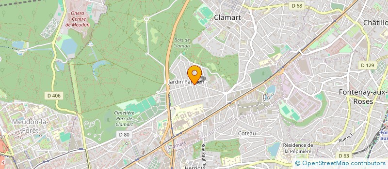localisation de l'entreprise ECOLE SANS FRONTI IDF-BIGORRE MIDI PYREN à CLAMART