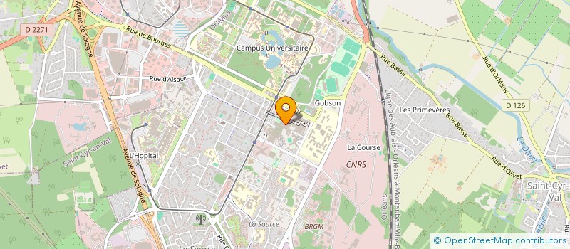 localisation de l'entreprise ECOLE SEON-RANG à ORLEANS