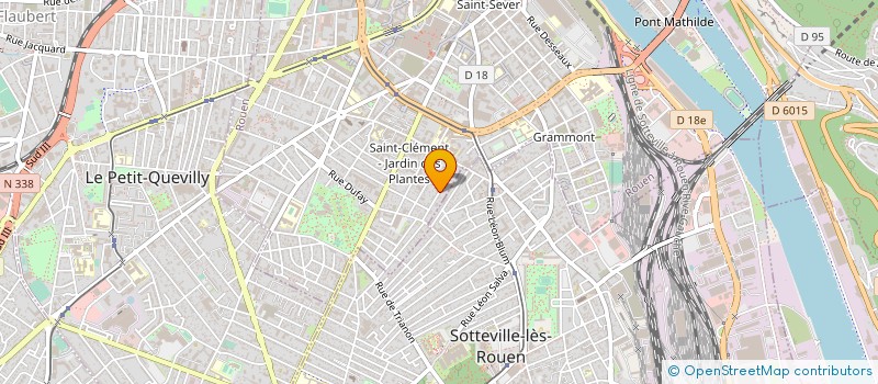 localisation de l'entreprise ECOLE SPORT PATINAGE ARTIST ROUENNAISE à ROUEN