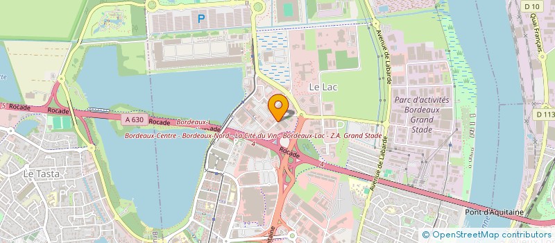 localisation de l'entreprise ECOLE SUP CARRIERES ARTISANAT ET METIER à BORDEAUX
