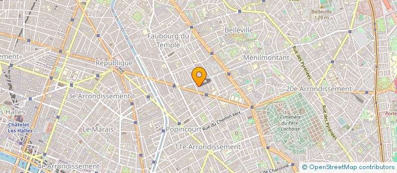 localisation de l'entreprise ECOLE SUPER ART TECHN EXPRES PLURIDISCI  PARIS