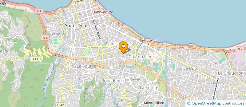 localisation de l'entreprise ECOLE SUPER PROFESS AERONAUTIQ à SAINT-DENIS