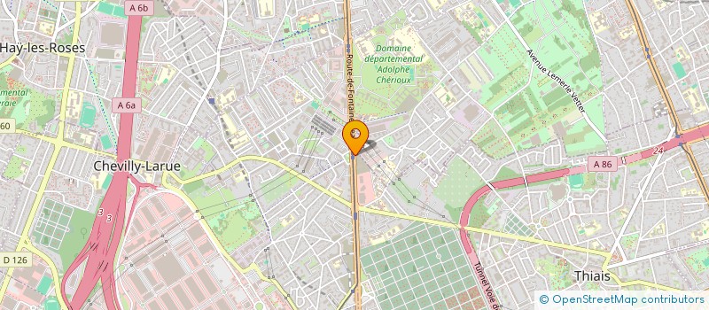 localisation de l'entreprise ECOLE SUPERIEUR DES COMPETENCES ET METIERS D'AVENIR  VITRY-SUR-SEINE