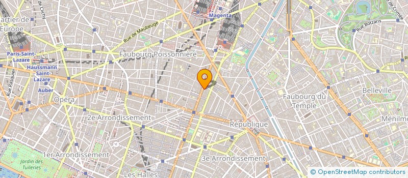 localisation de l'entreprise ECOLE SUPERIEURE D'ART DE PARIS  PARIS