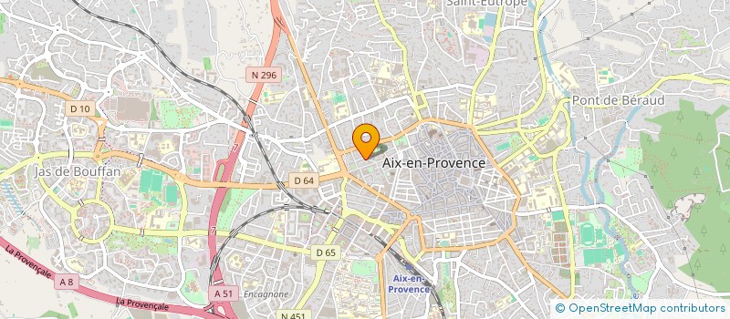 localisation de l'entreprise ECOLE SUPERIEURE D ART FELIX CICCOLINI à AIX-EN-PROVENCE