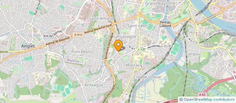 localisation de l'entreprise ECOLE SUPERIEURE D'ART PAYS BASQUE à BAYONNE