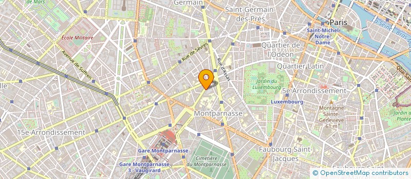 localisation de l'entreprise ECOLE SUPERIEURE DE COMMERCE ET AFFAIRES  PARIS