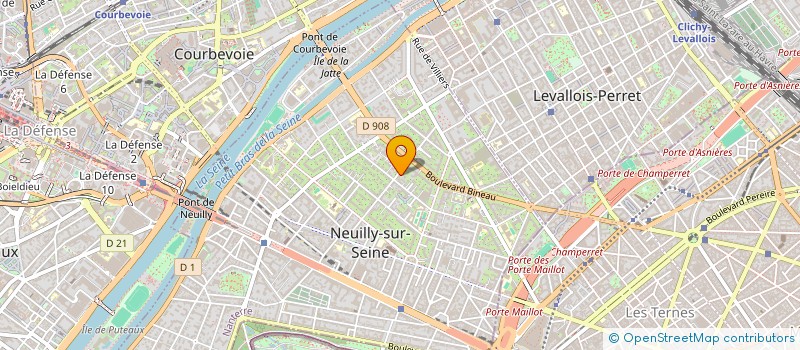 localisation de l'entreprise ECOLE SUPERIEURE DE PSYCHOLOGIE EUROPEENNE - ESPE  PUTEAUX