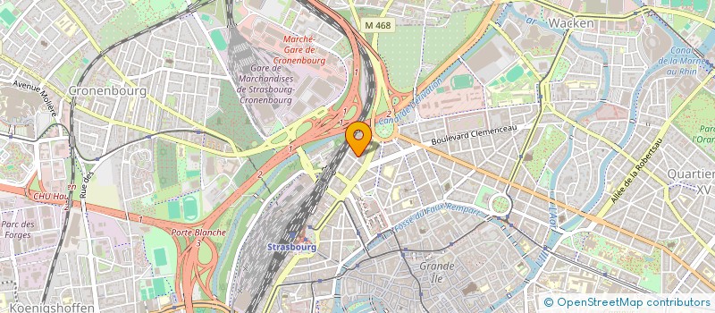 localisation de l'entreprise ECOLE SUPERIEURE DES CADRES DE VENTE à STRASBOURG