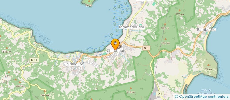 localisation de l'entreprise ECOLE SUPERIEURE FRANCAISE DE TOURISME ET D'HOTTELERIE à CHIRONGUI