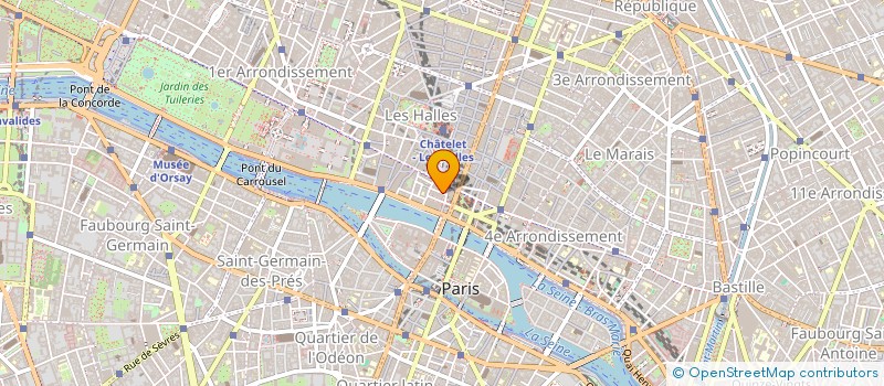 localisation de l'entreprise ECOLE SUPERIEURE LIBRE D'ART DE PARIS  PARIS