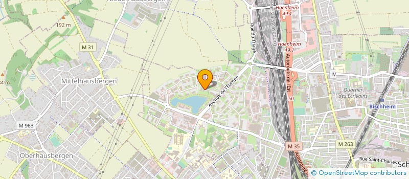 localisation de l'entreprise ECOLE SUPERIEURE MANAGEMENT GESTION à SCHILTIGHEIM