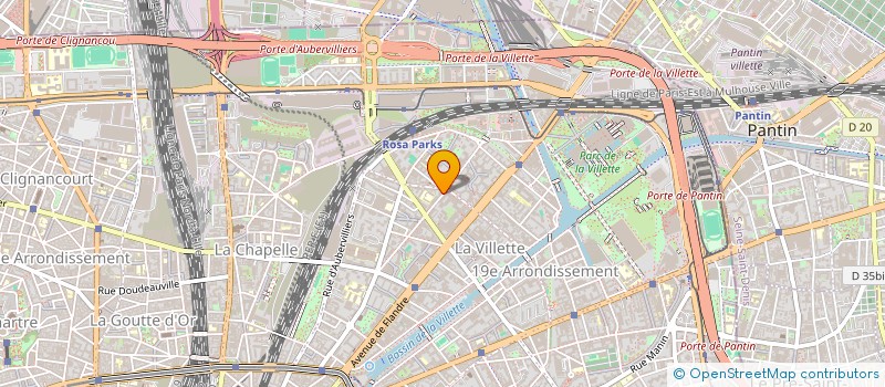 localisation de l'entreprise ECOLE SUPERIEURE OPTICIENS DE PARIS à PARIS