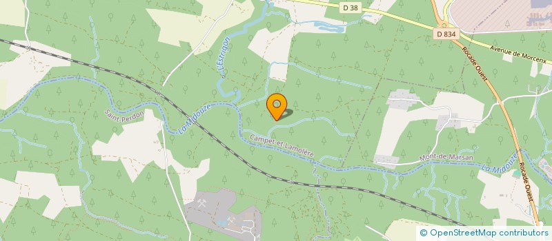 localisation de l'entreprise ECOLE TAURINE DU GRAND SUD OUEST  CAMPET-ET-LAMOLERE