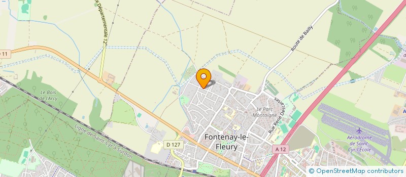 localisation de l'entreprise ECOLE TAXI ET CONSEILS à FONTENAY-LE-FLEURY