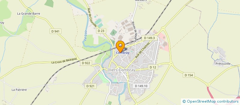 localisation de l'entreprise ECOLE TECHNIQUE PRIVEE à ILLIERS-COMBRAY