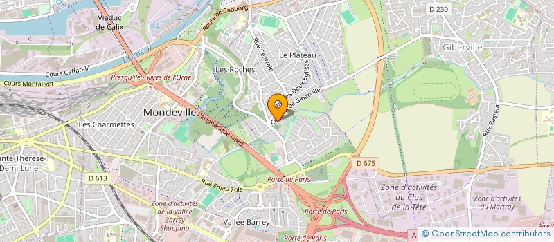 localisation de l'entreprise ECOLE TECHNIQUE PRIVEE DE LA SMN à MONDEVILLE