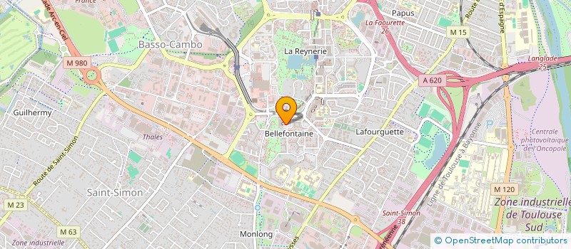 localisation de l'entreprise ECOLE TRADITIONELLE DE TAEKWONDO à TOULOUSE