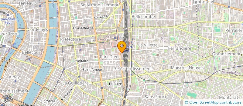 localisation de l'entreprise ECOLE UNITRONIC  LYON