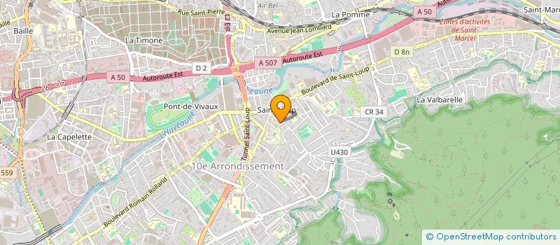 localisation de l'entreprise ECOLE VIETNAMIENNE D ARTS MARTIAUX ET ENERGETIQUES à MARSEILLE
