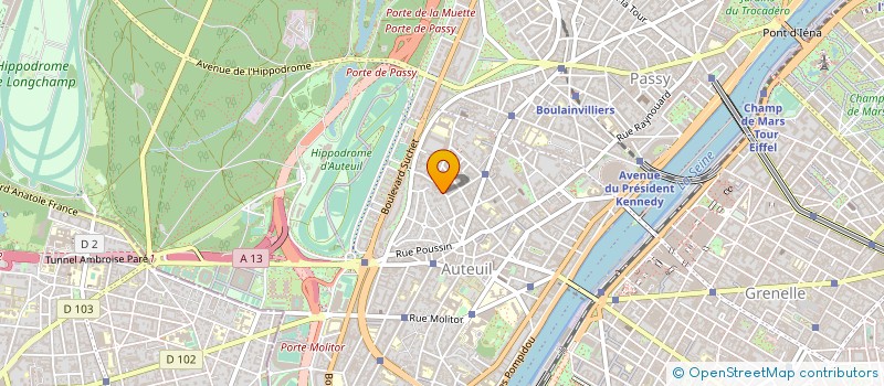 localisation de l'entreprise ECOLEASE à PARIS