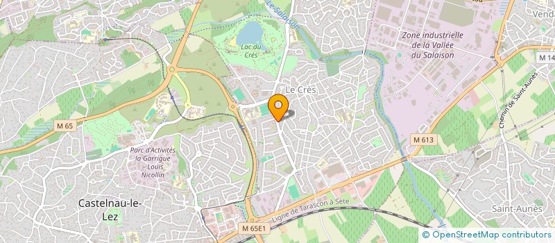 localisation de l'entreprise ECOLEASE SAS à LE CRES