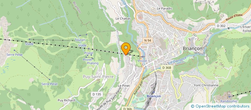 localisation de l'entreprise ECOLECTRA  PUY-SAINT-PIERRE