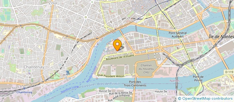 localisation de l'entreprise ECOLES CREATIVES NANTES à NANTES
