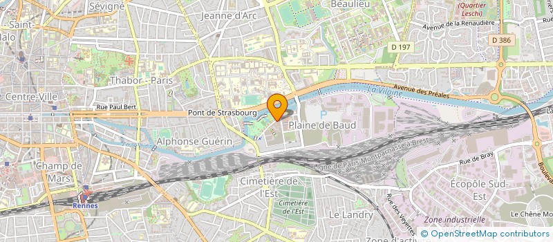 localisation de l'entreprise ECOLES CREATIVES RENNES à MONTPELLIER