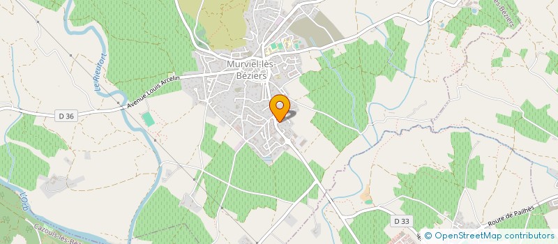 localisation de l'entreprise ECOLHOLIDAY  MURVIEL-LES-BEZIERS