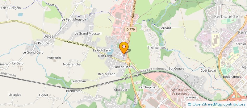 localisation de l'entreprise ECOLHOTEL à CHARTRES