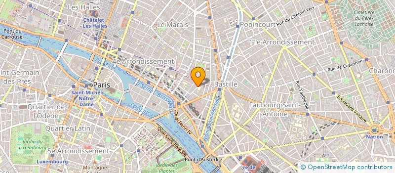 localisation de l'entreprise ECOLHUMA  PARIS