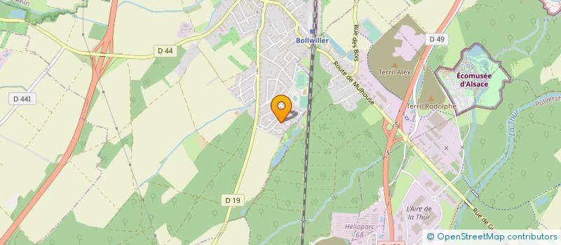 localisation de l'entreprise ECOLI  FELDKIRCH