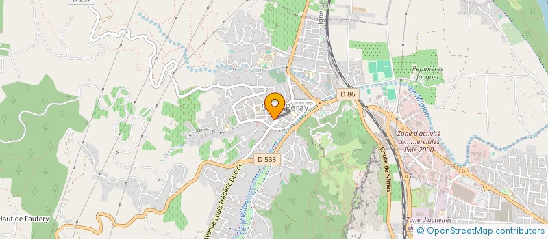 localisation de l'entreprise ECOLIERS DE DEMAIN à SAINT-PERAY