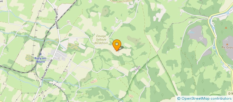 localisation de l'entreprise ECOLIEU DE BUZY  BUZY
