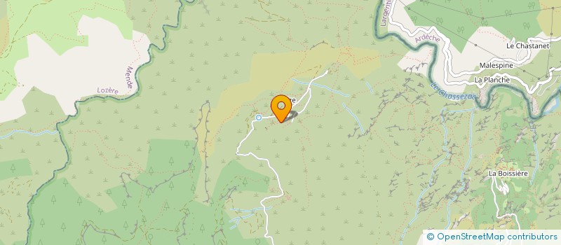 localisation de l'entreprise ECOLIEU LES MASADES  MALONS-ET-ELZE