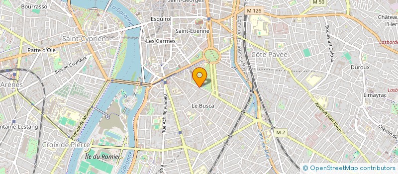 localisation de l'entreprise ECOLIGHT à TOULOUSE