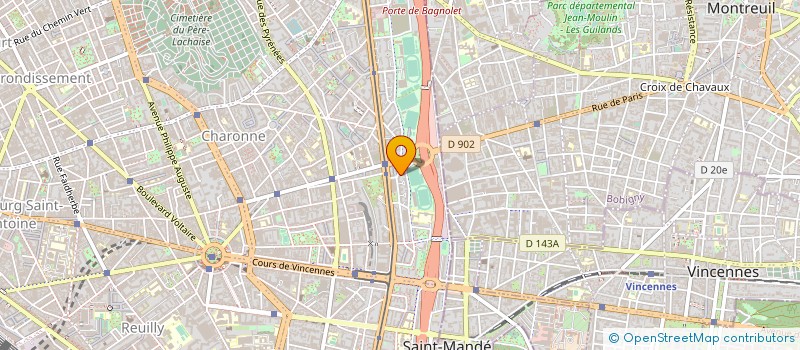 localisation de l'entreprise ECOLO ASSAINISSEMENT à PARIS