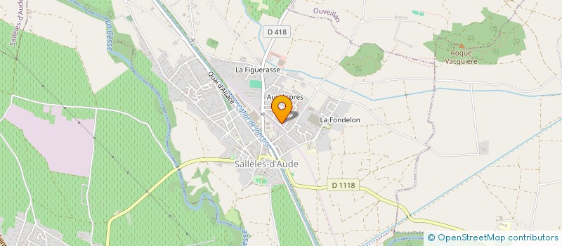 localisation de l'entreprise ECOLO-SYSTEMS  SALLELES-D'AUDE