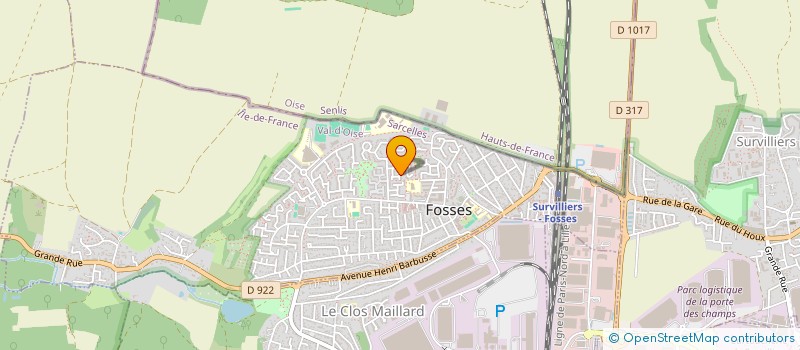 localisation de l'entreprise ECOLOBAT ADVANCE  FOSSES