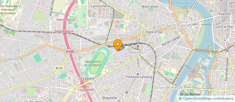 localisation de l'entreprise ECOLODUO  TOULOUSE