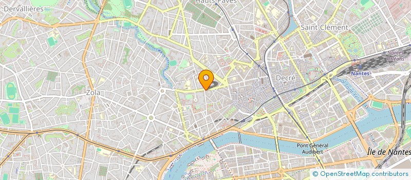 localisation de l'entreprise ECOLOGICA CONSEIL  NANTES