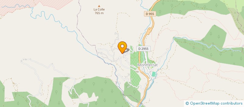 localisation de l'entreprise ECOLOGICAL CONSTRUCTIONS  MONTFERRAT