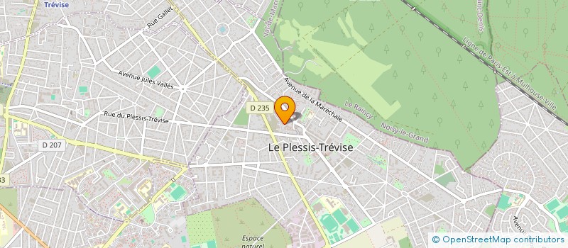 localisation de l'entreprise ECOLOGICAL DRIVERS ET BUSINESS  LA QUEUE-EN-BRIE