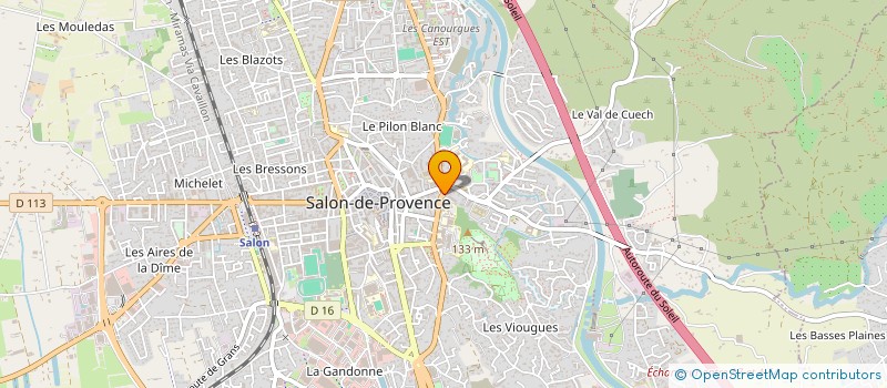 localisation de l'entreprise ECOLOGICAL REMEDIATION SYSTEM ENGINEERING  SALON-DE-PROVENCE