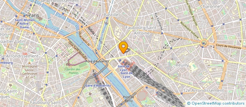 localisation de l'entreprise ECOLOGIE AU CENTRE à PARIS