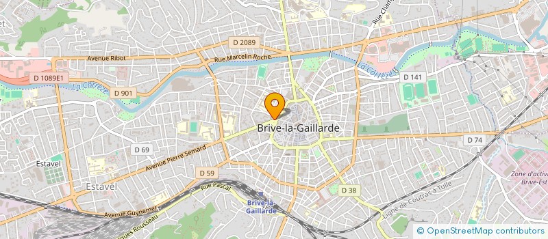 localisation de l'entreprise ECOLOGIE DEMAIN  BRIVE-LA-GAILLARDE