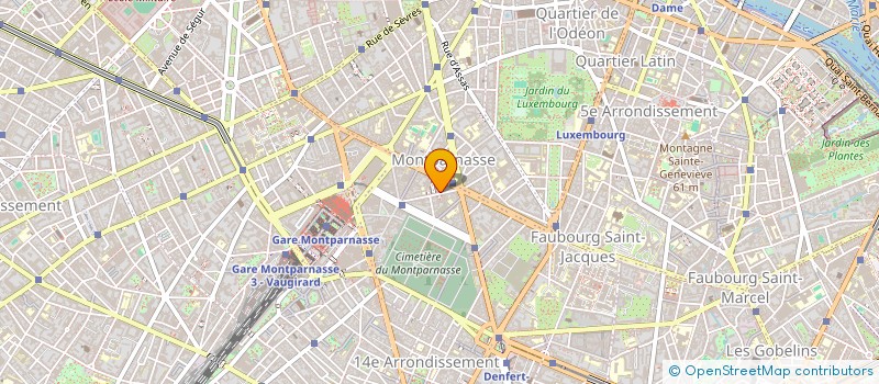 localisation de l'entreprise ECOLOGIE DEVELOPPEMENT SYSTEMES  PARIS